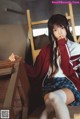 Coser @ 桜 桃 喵 Vol.086: 桜 桃 未熟 3 废弃 教室 (38 photos)