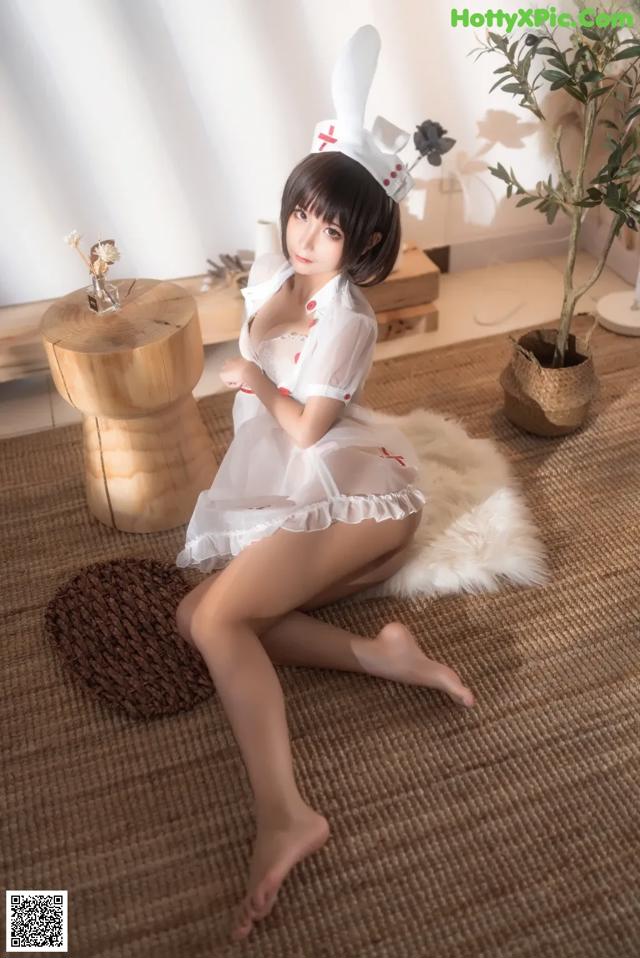 Coser@蠢沫沫 (chunmomo) Vol.059: 透明护士 (60 photos)
